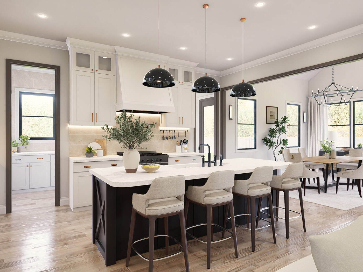 Kitchen of this -Bedroom, Sq Ft Plan -198-1235