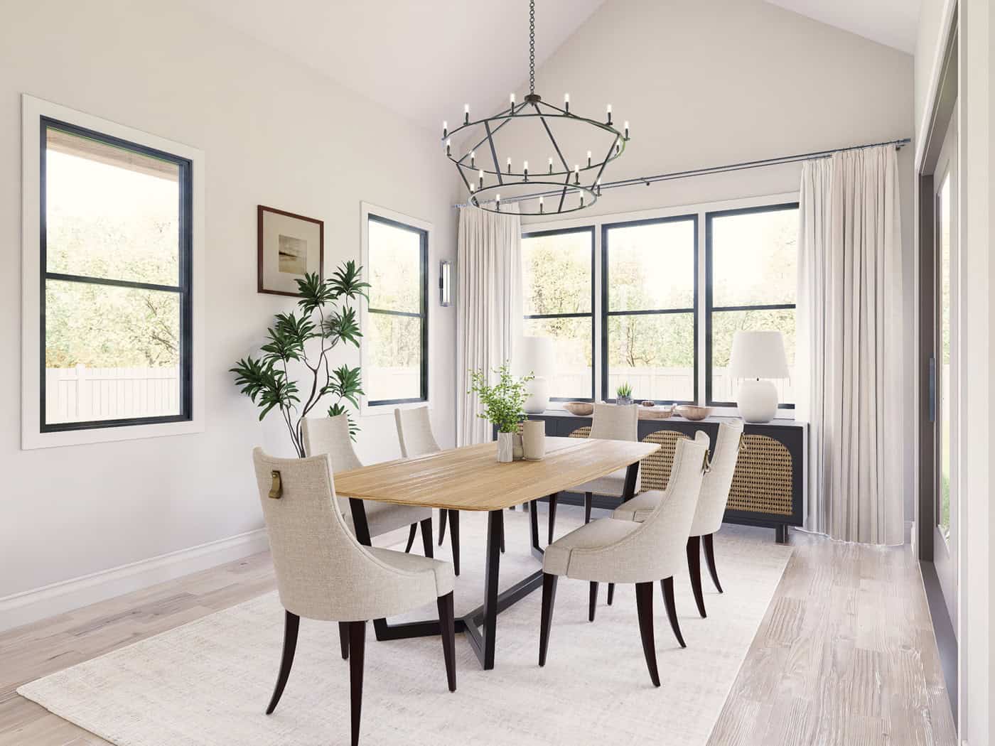 Dining Room of this -Bedroom, Sq Ft Plan -198-1235
