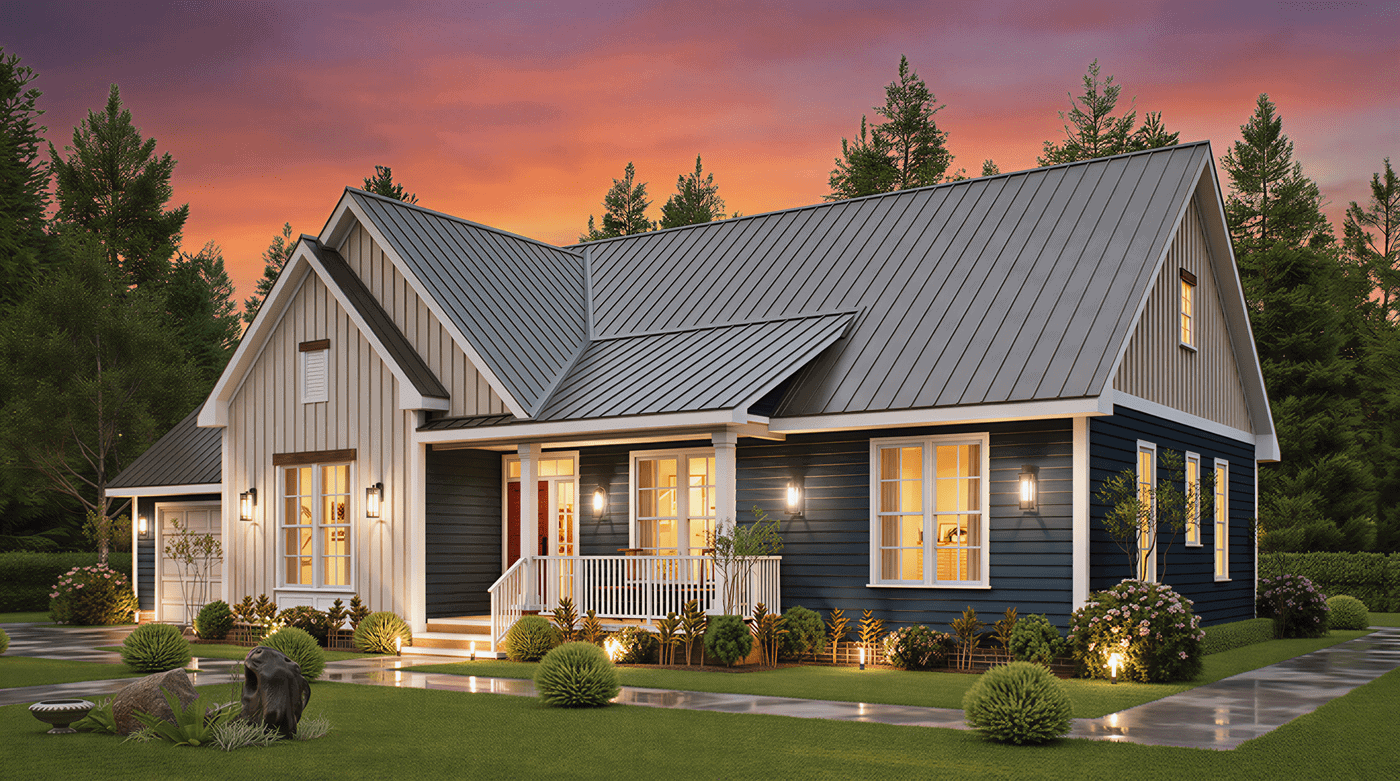 Right Side View of this 3-Bedroom,1541 Sq Ft Plan -198-1236
