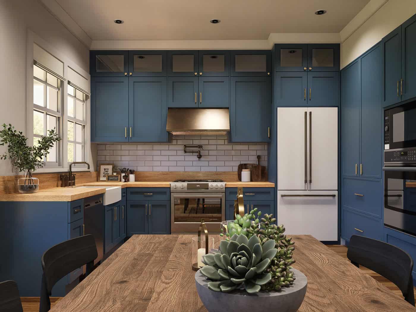 Kitchen of this 3-Bedroom,1541 Sq Ft Plan -198-1236
