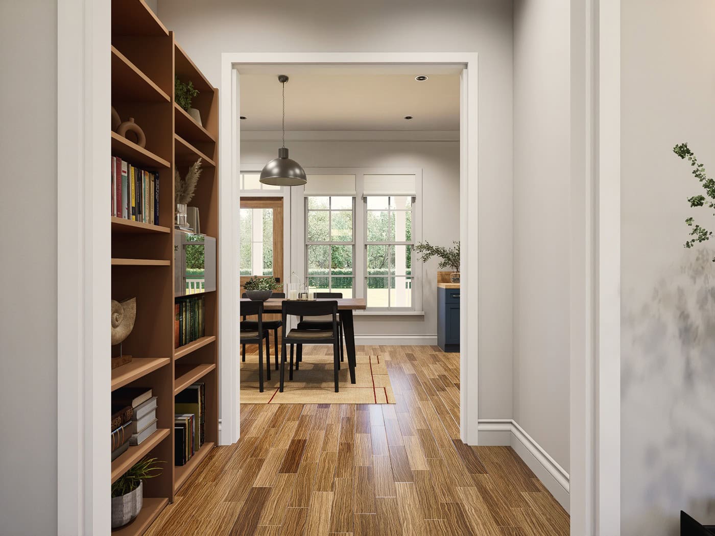 Hallway of this 3-Bedroom,1541 Sq Ft Plan -198-1236
