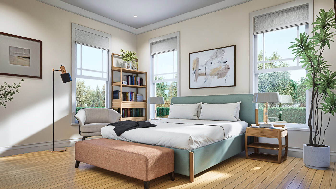 Bedroom of this 3-Bedroom,1554 Sq Ft Plan -198-1241