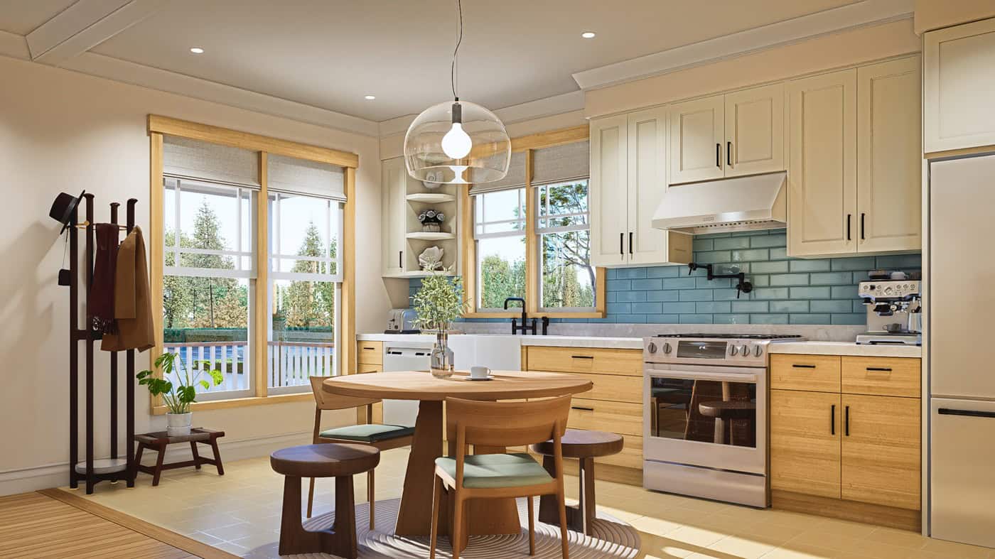 Kitchen of this 3-Bedroom,1554 Sq Ft Plan -198-1241