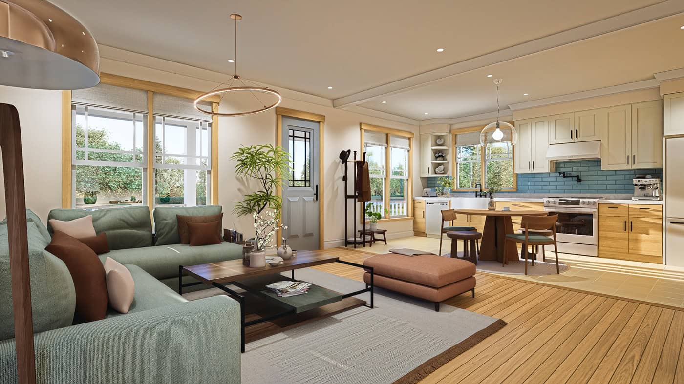 Home Interior Photograph of this 3-Bedroom,1554 Sq Ft Plan -198-1241