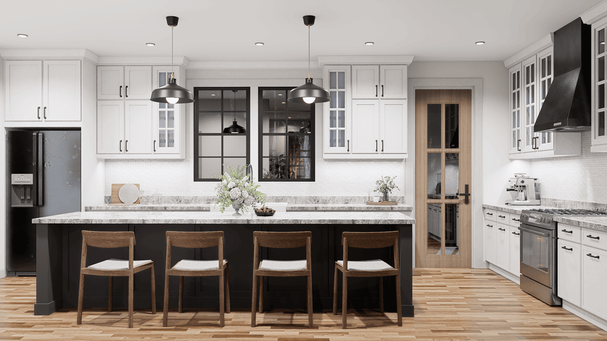 Kitchen of this 5-Bedroom,2689 Sq Ft Plan -198-1246