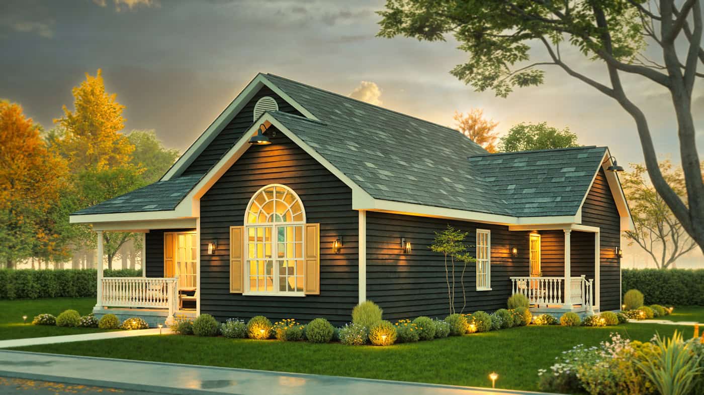 Left Side View of this 3-Bedroom,1265 Sq Ft Plan -198-1252