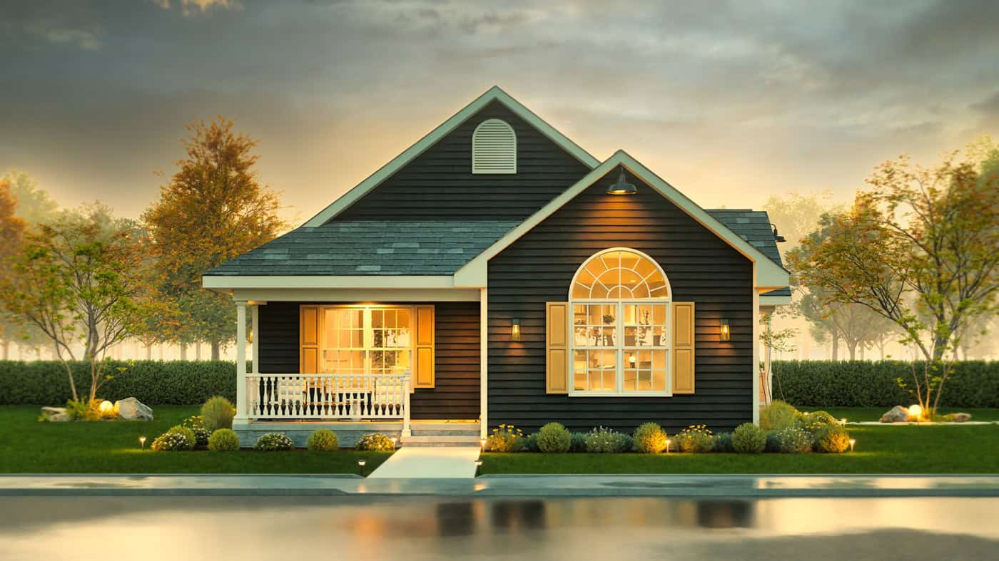 Front View of this 3-Bedroom,1265 Sq Ft Plan -198-1252