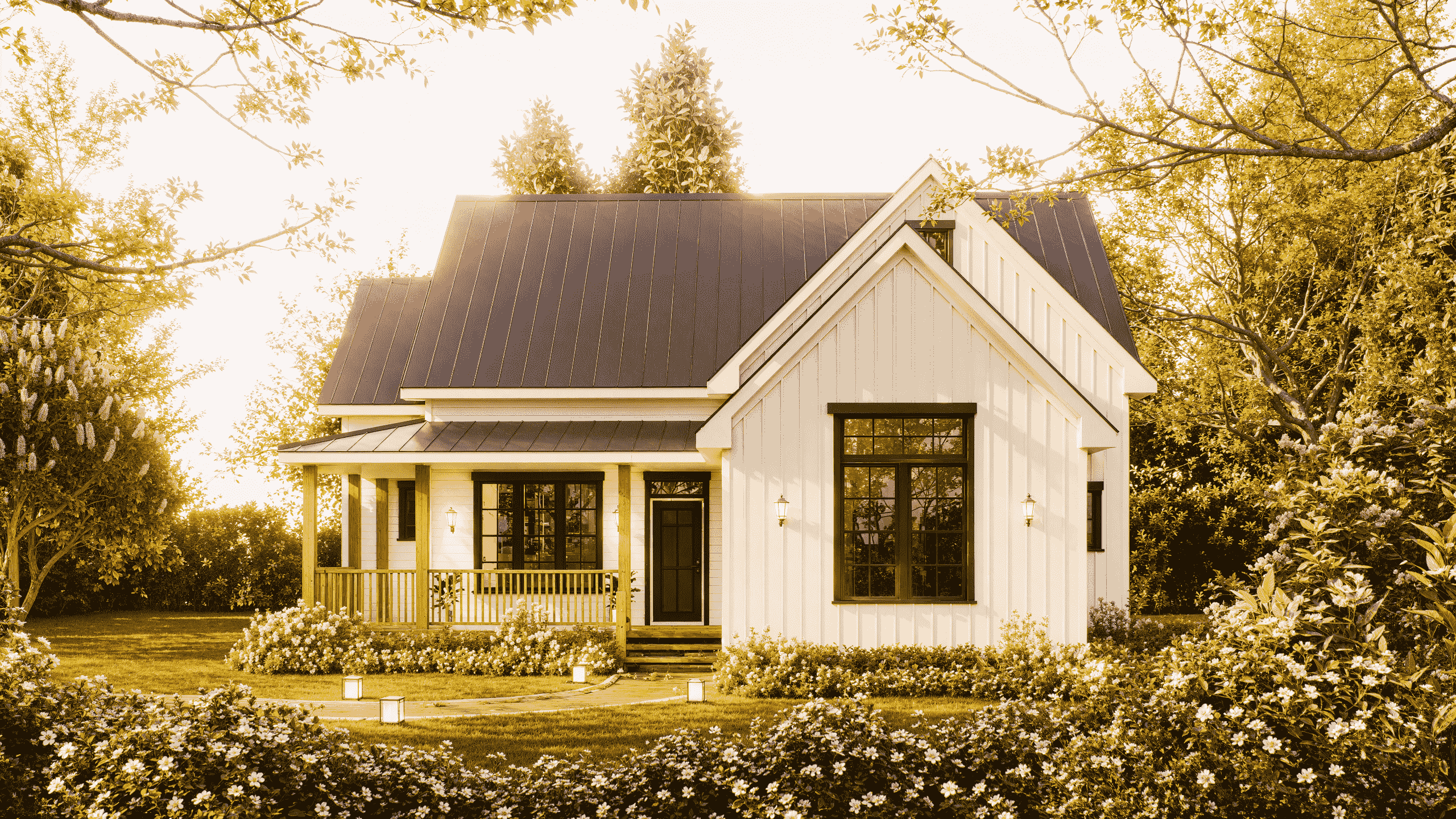 Front View of this 3-Bedroom,1352 Sq Ft Plan -198-1253