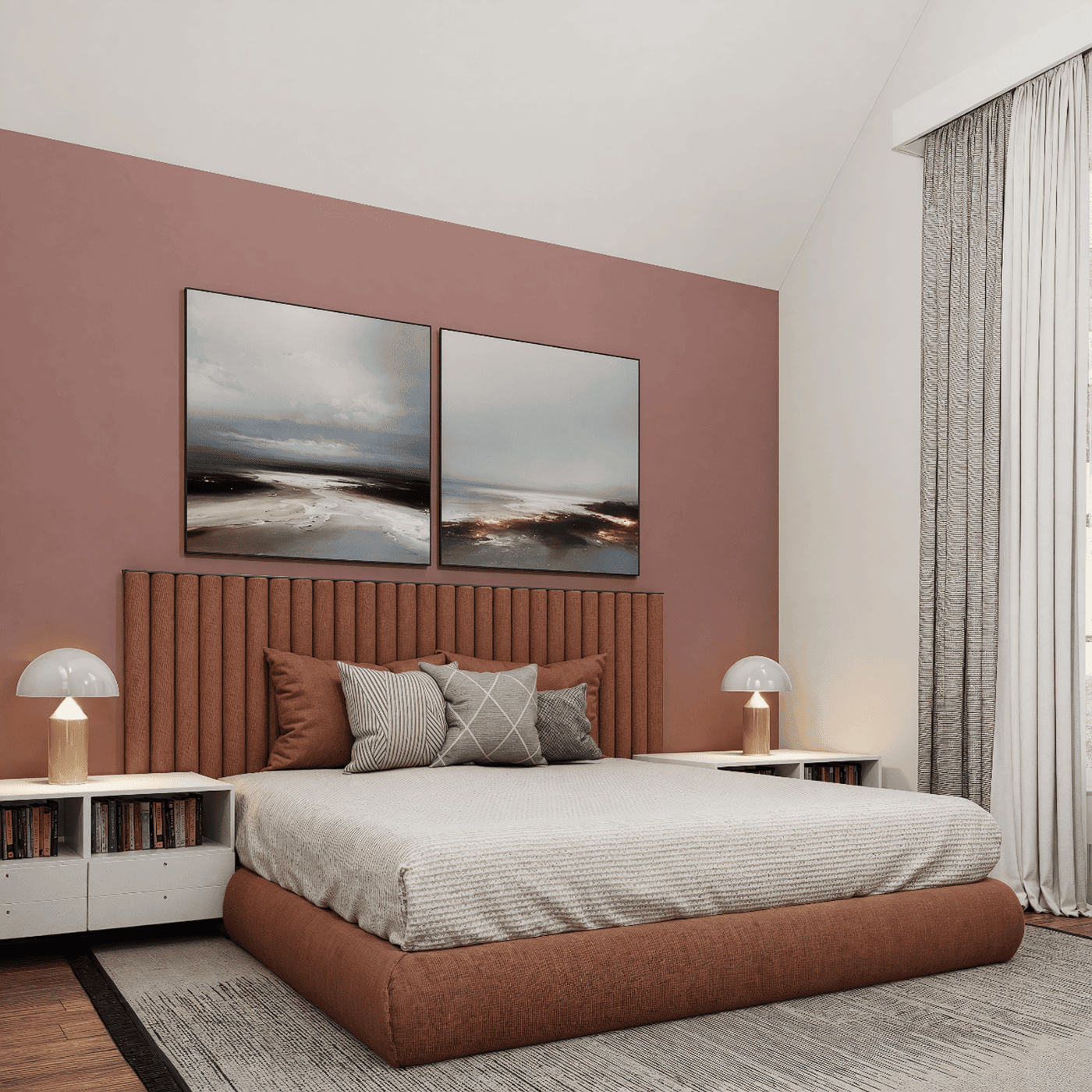 Bedroom of this 3-Bedroom,1352 Sq Ft Plan -198-1253