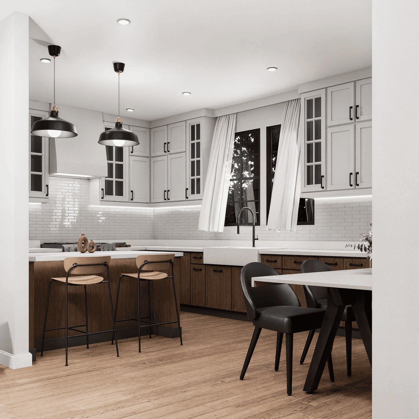 Kitchen of this 3-Bedroom,1352 Sq Ft Plan -198-1253