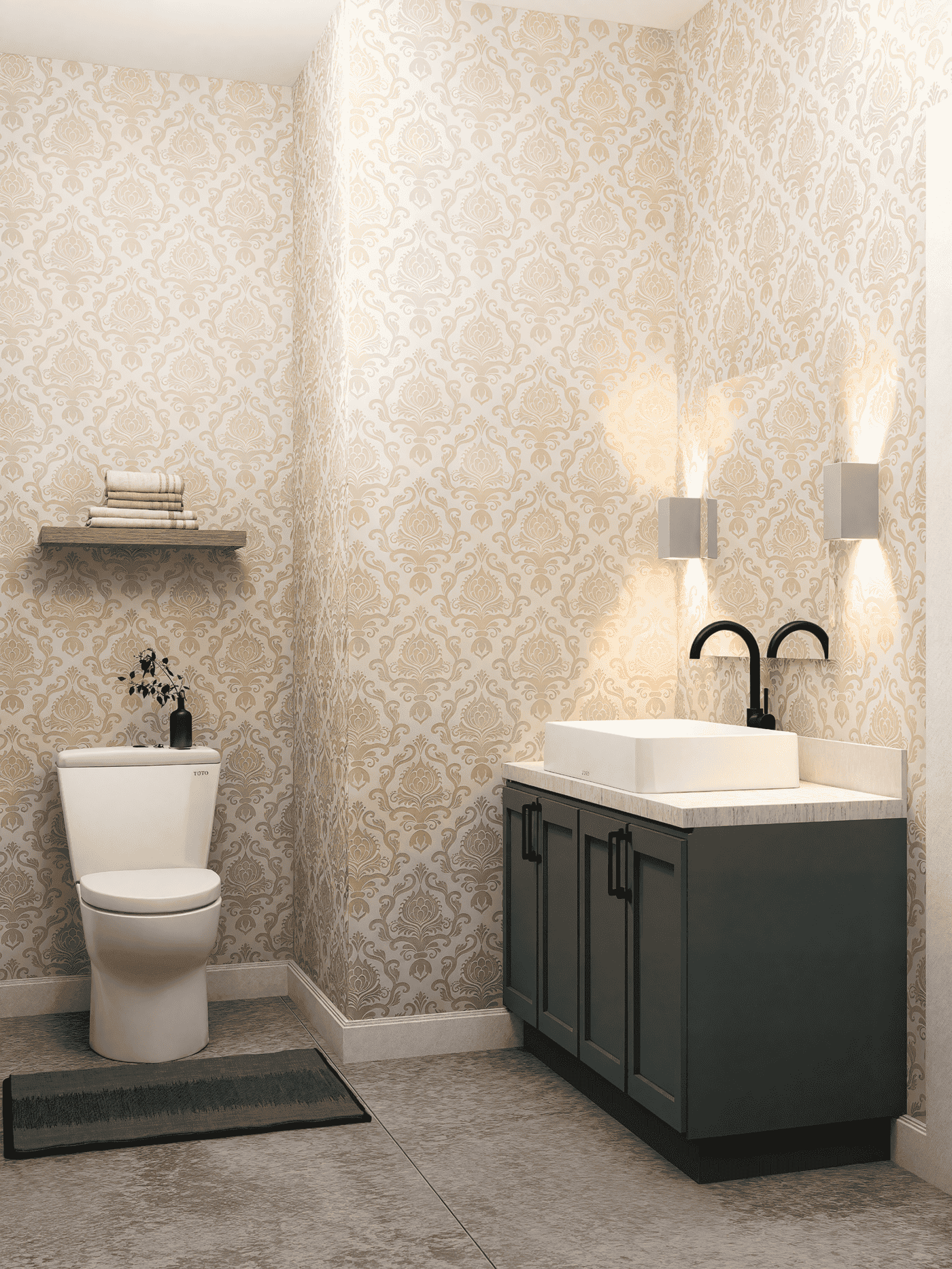 Bathroom of this 3-Bedroom,1352 Sq Ft Plan -198-1253