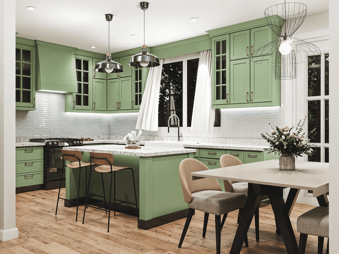 Kitchen of this 5-Bedroom,2194 Sq Ft Plan -198-1254