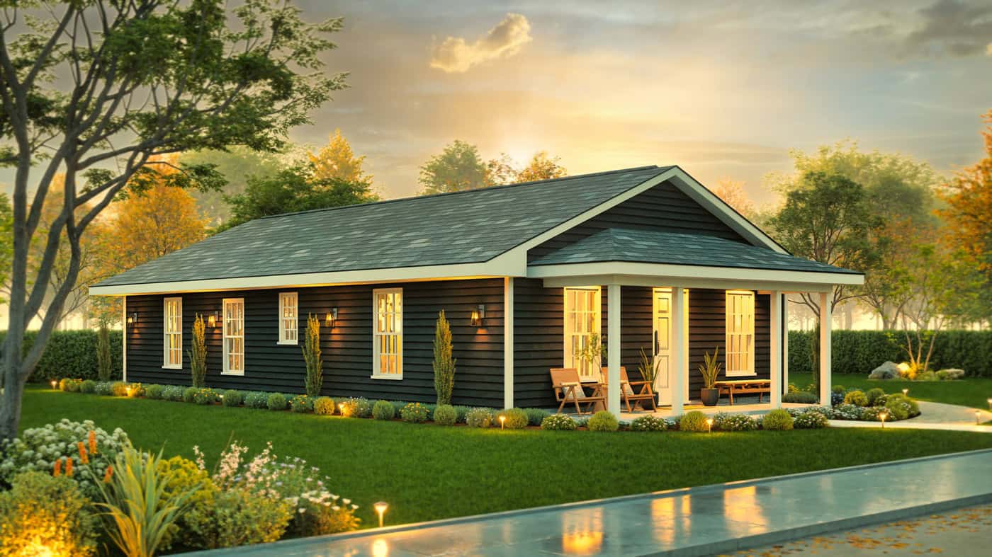 Right Side View of this 4-Bedroom,1187 Sq Ft Plan -198-1260