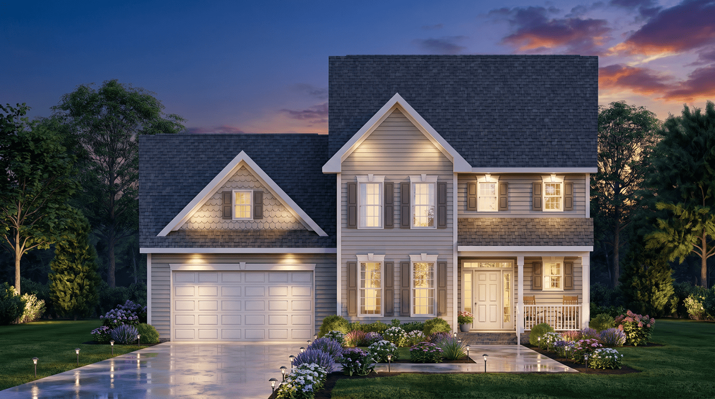 Front View of this 3-Bedroom,1872 Sq Ft Plan -198-1261
