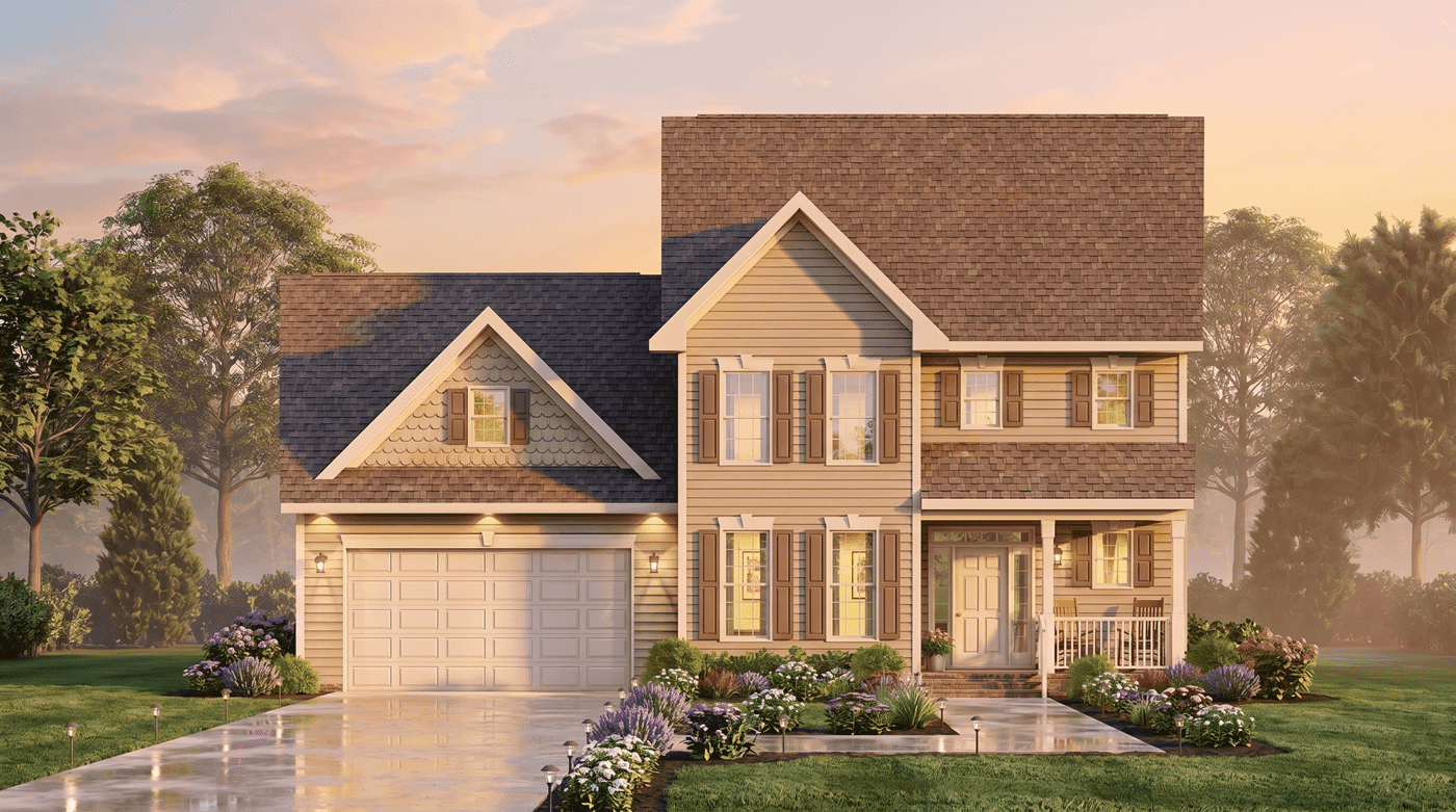 Front View of this 3-Bedroom,1872 Sq Ft Plan -198-1261