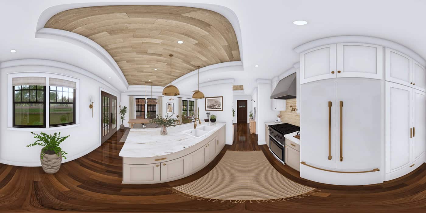 Kitchen of this 2-Bedroom,1040 Sq Ft Plan -198-1262