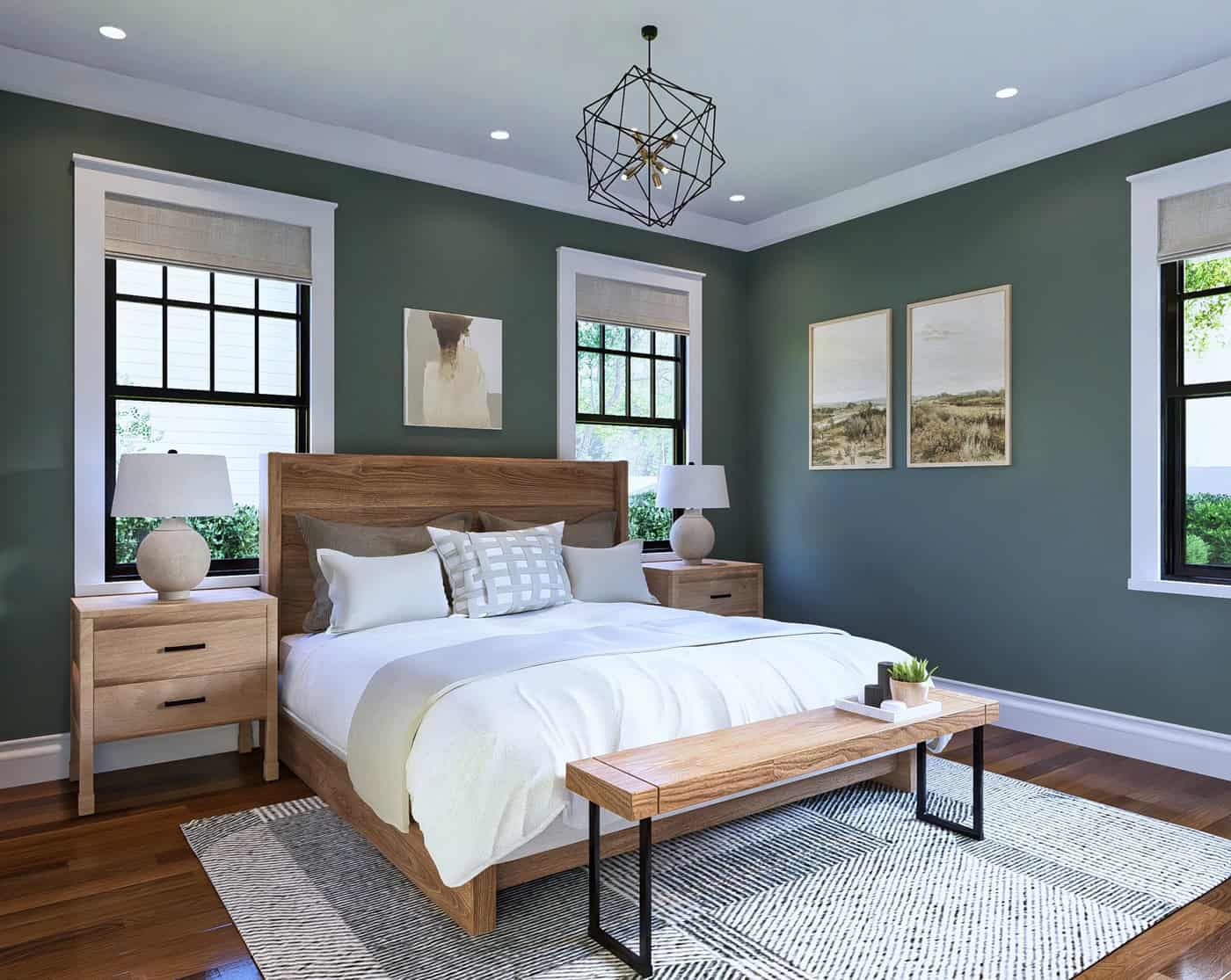 Bedroom of this 2-Bedroom,1080 Sq Ft Plan -198-1263