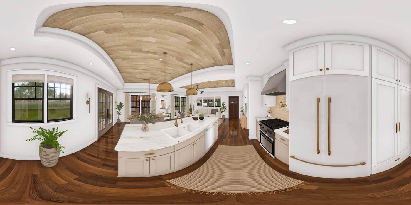 Kitchen of this 2-Bedroom,1080 Sq Ft Plan -198-1263