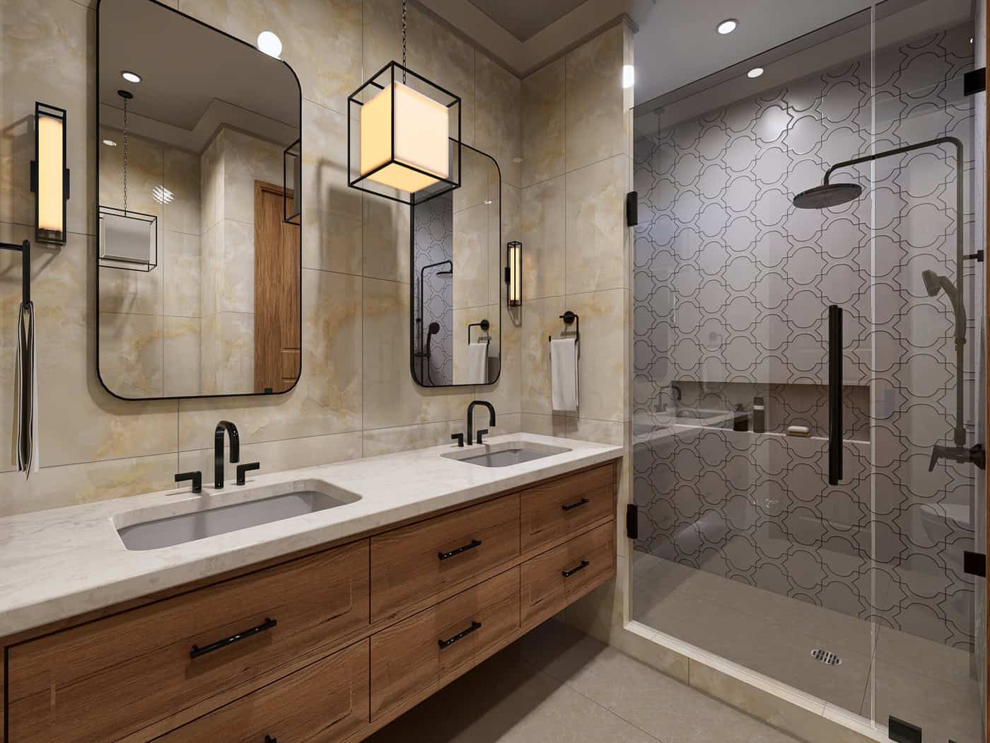 Bathroom of this 4-Bedroom,3460 Sq Ft Plan -198-1267