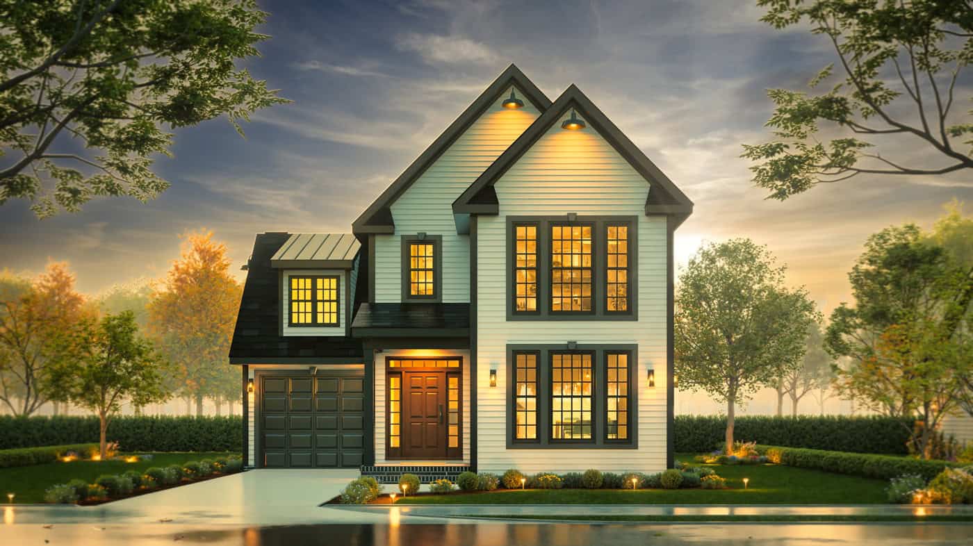 Front View of this 3-Bedroom,1666 Sq Ft Plan -198-1268