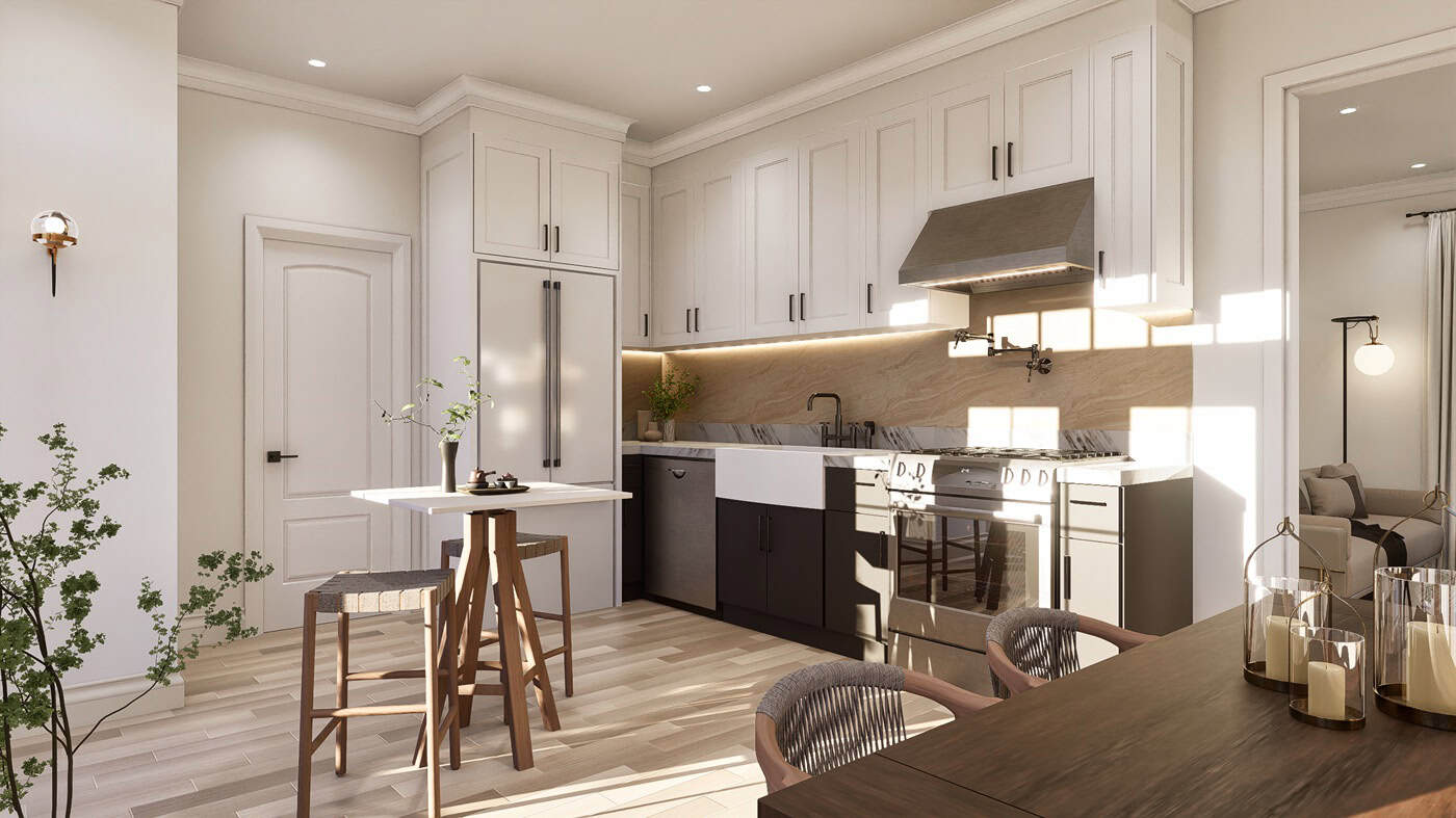 Kitchen of this 3-Bedroom,1220 Sq Ft Plan -198-1269