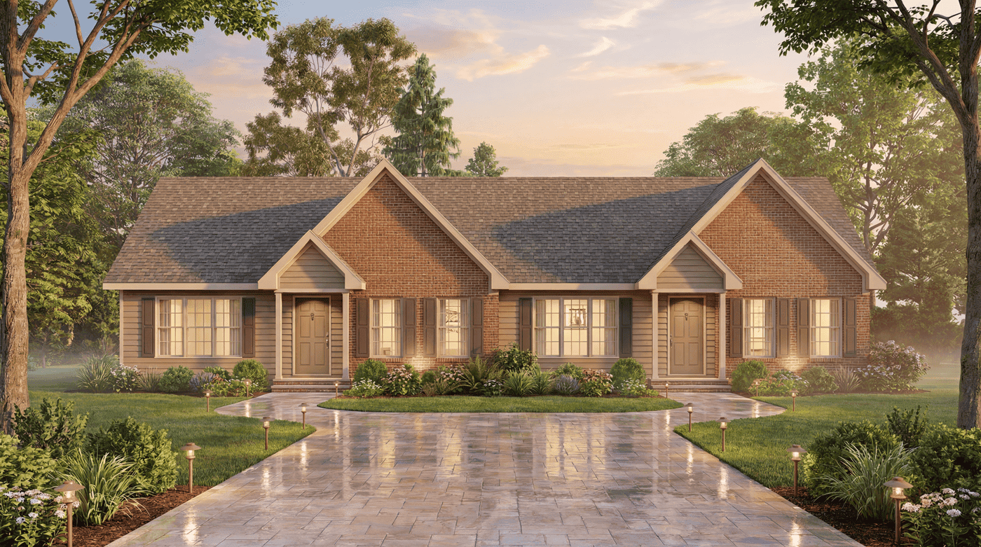 Front View of this 4-Bedroom,2071 Sq Ft Plan -198-1272