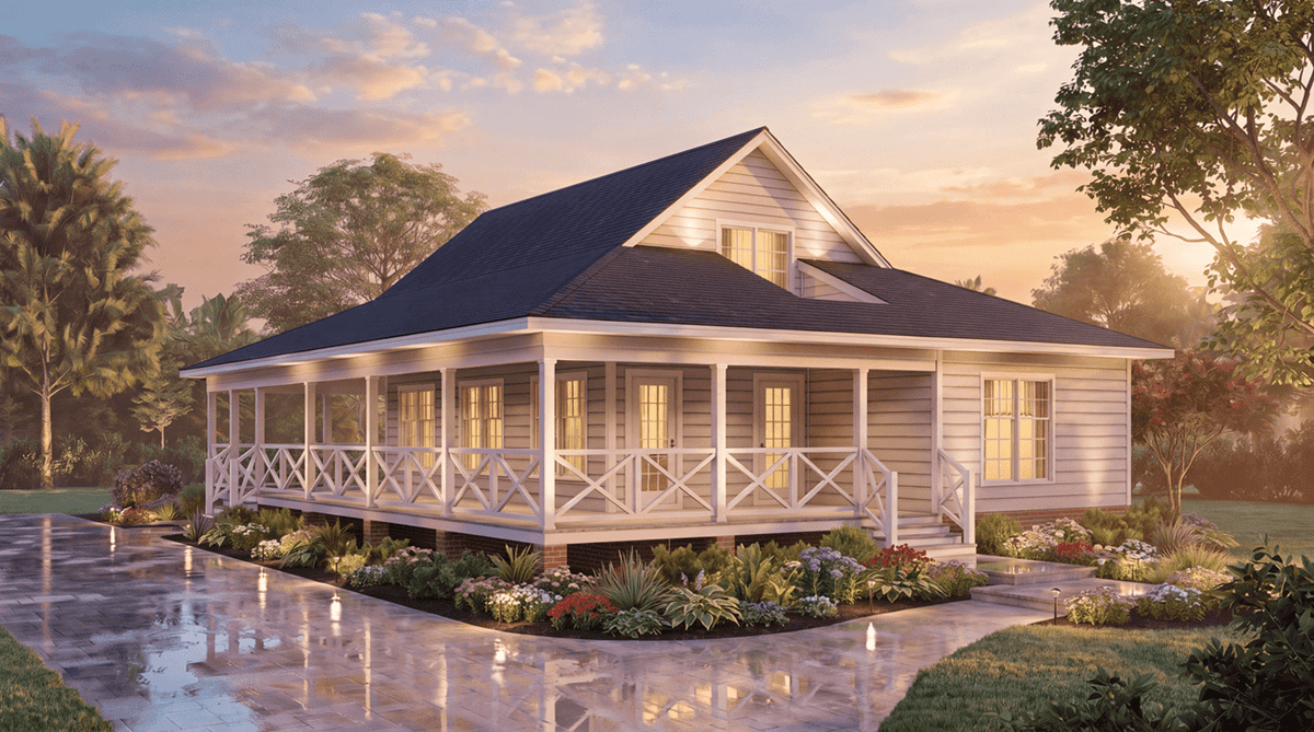 Home Exterior Photograph of this 5-Bedroom,1655 Sq Ft Plan -198-1275