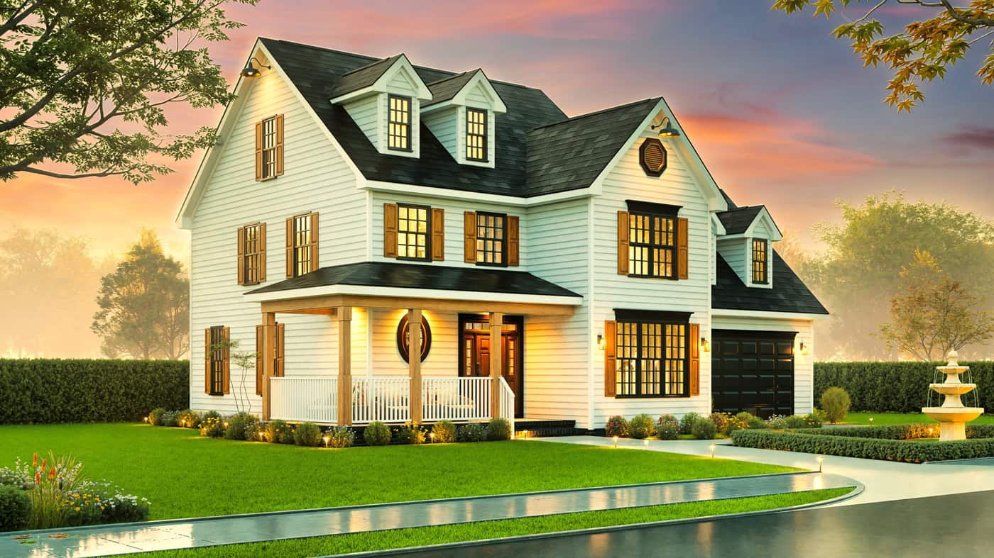 Right Side View of this 3-Bedroom,2391 Sq Ft Plan -198-1277
