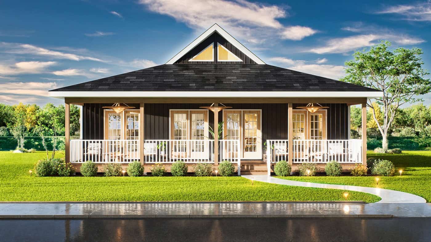Front View of this 4-Bedroom,1179 Sq Ft Plan -198-1279
