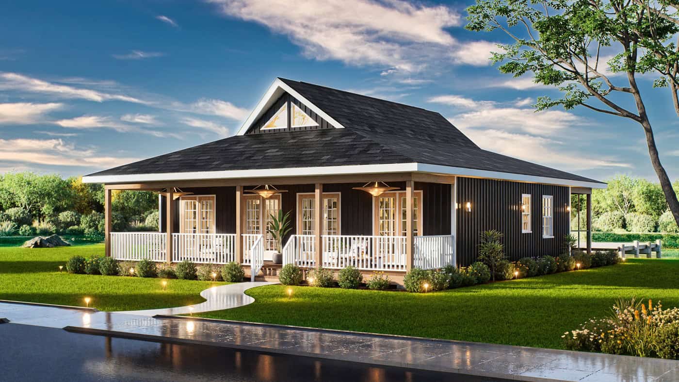 Left Side View of this 4-Bedroom,1179 Sq Ft Plan -198-1279