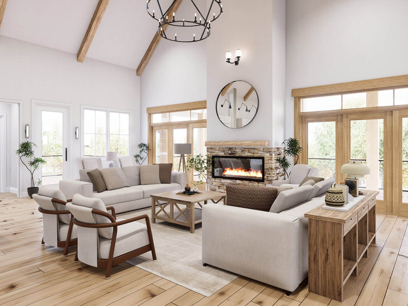 Great Room of this 3-Bedroom,2550 Sq Ft Plan -198-1280