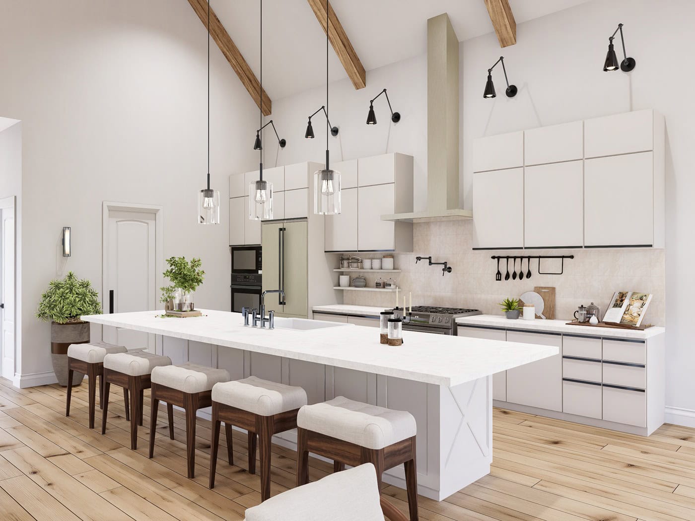 Kitchen of this 3-Bedroom,2550 Sq Ft Plan -198-1280