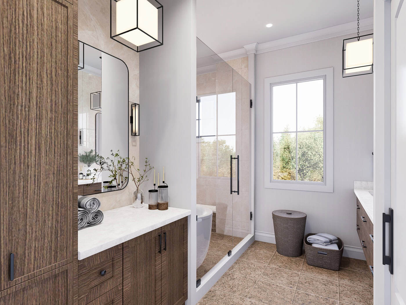 Master Bathroom of this 3-Bedroom,2550 Sq Ft Plan -198-1280