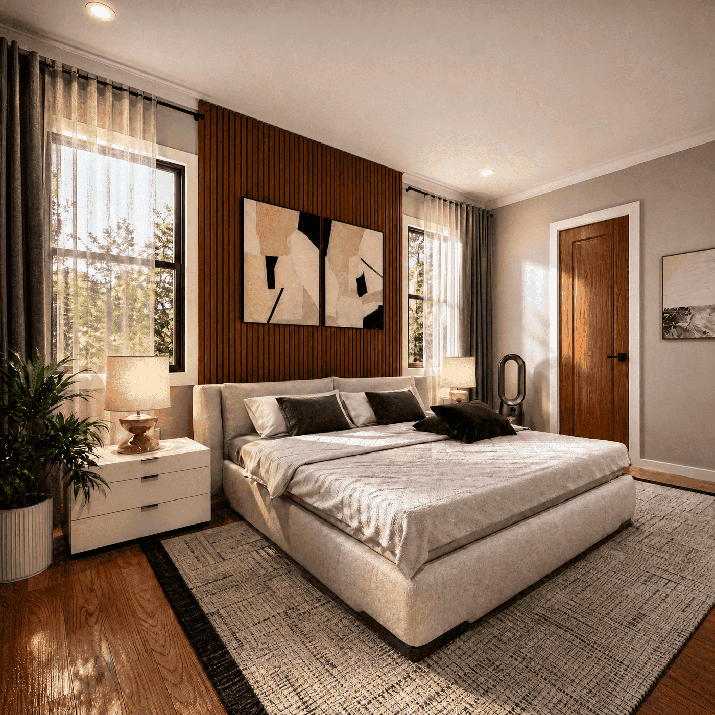 Bedroom of this 3-Bedroom,2694 Sq Ft Plan -198-1283