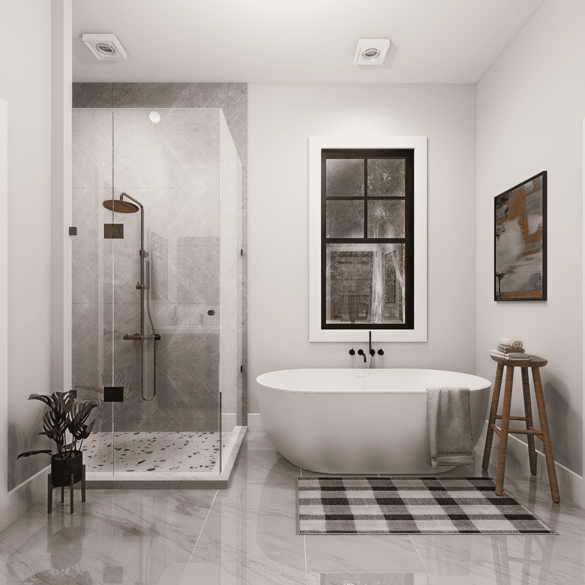 Master Bathroom of this 3-Bedroom,2439 Sq Ft Plan -198-1285