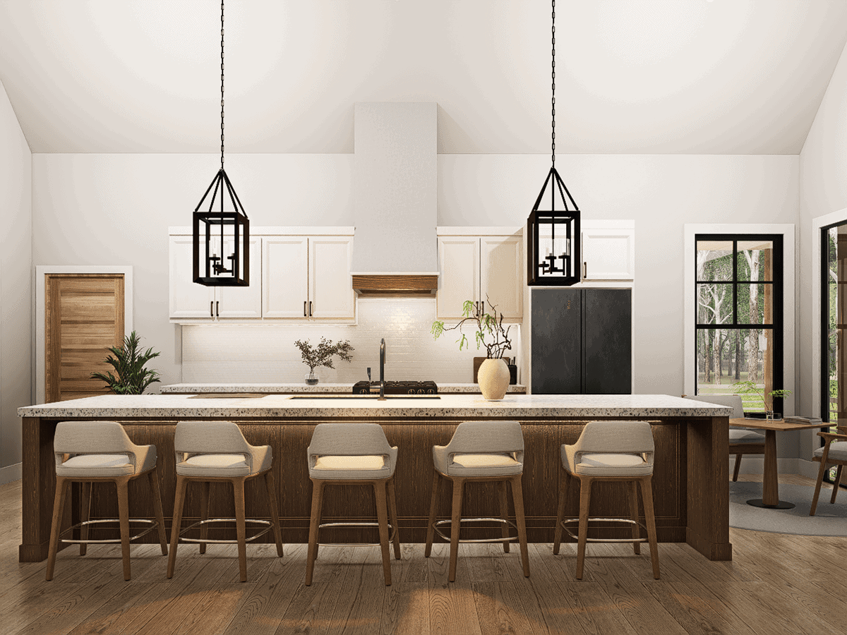 Kitchen of this 3-Bedroom,2439 Sq Ft Plan -198-1285