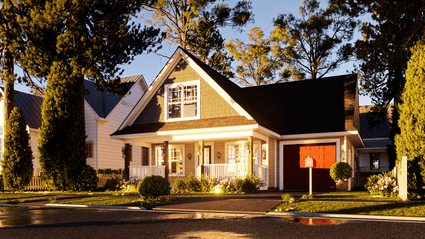 Front View of this 3-Bedroom,1272 Sq Ft Plan -198-1287