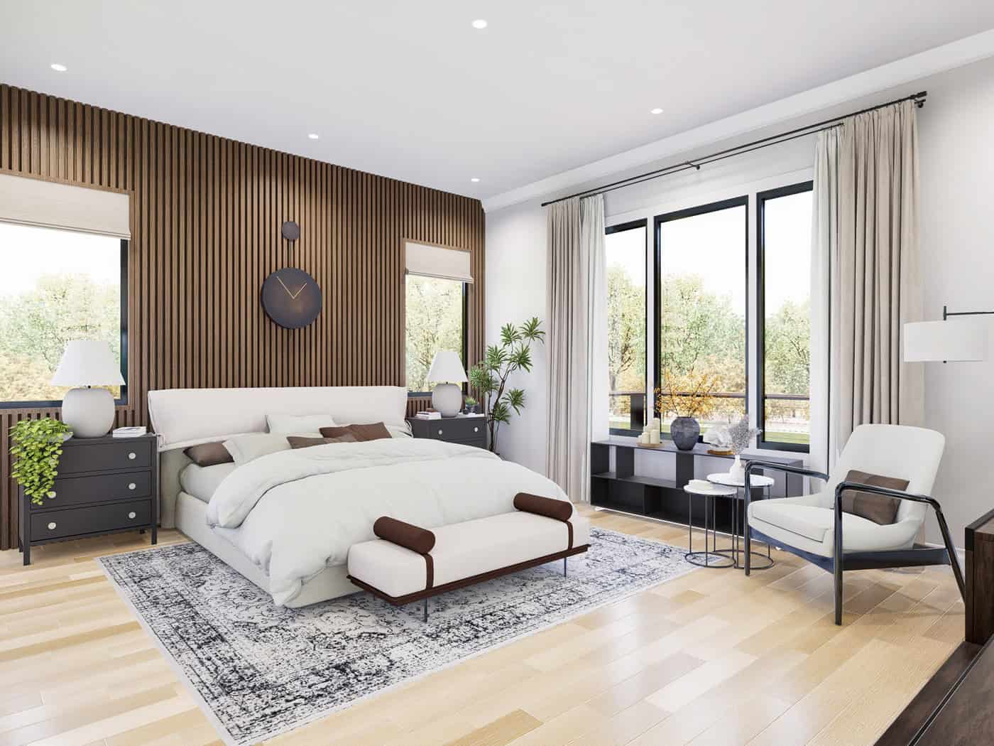 Bedroom of this 3-Bedroom,1809 Sq Ft Plan -198-1289