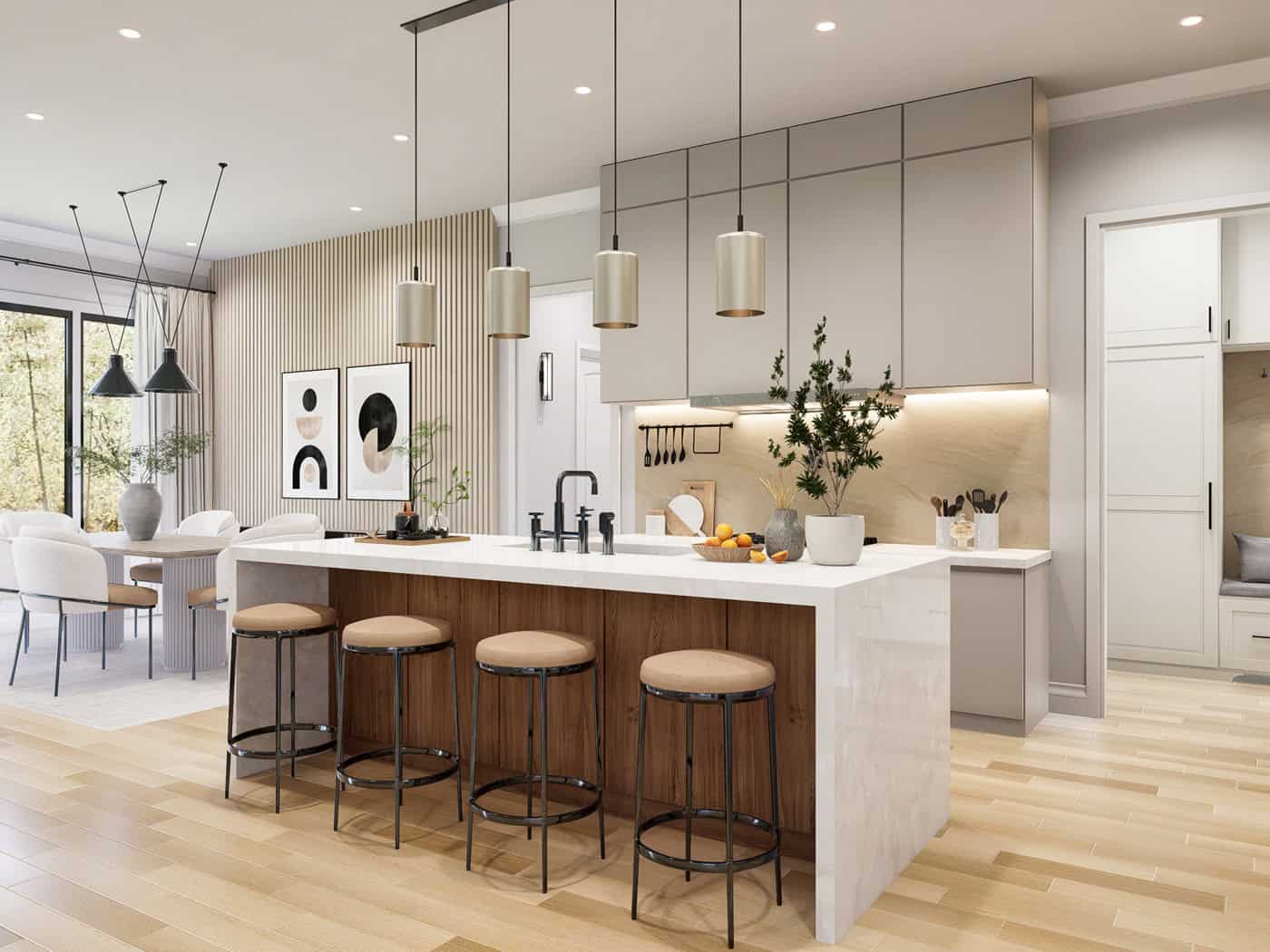 Kitchen of this 3-Bedroom,1809 Sq Ft Plan -198-1289