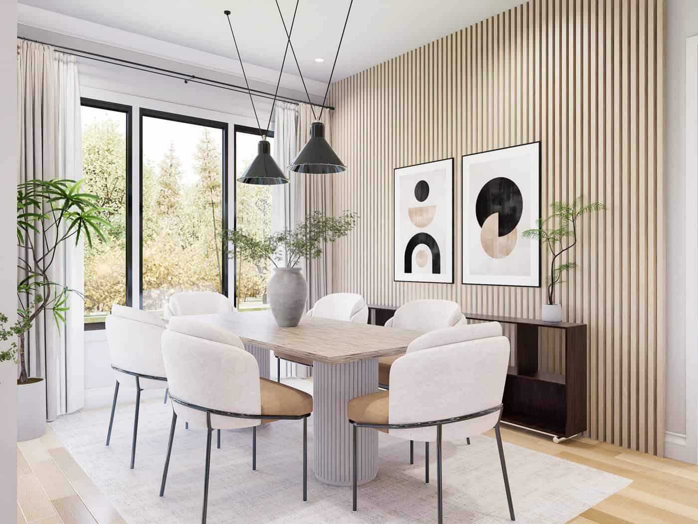 Dining Room of this 3-Bedroom,1809 Sq Ft Plan -198-1289