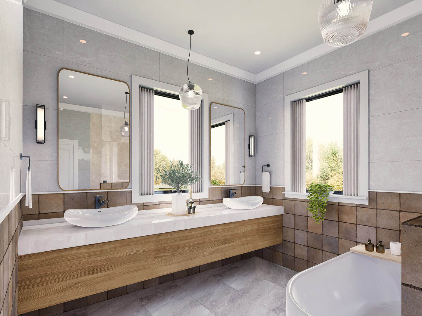 Bathroom of this 3-Bedroom,1809 Sq Ft Plan -198-1289