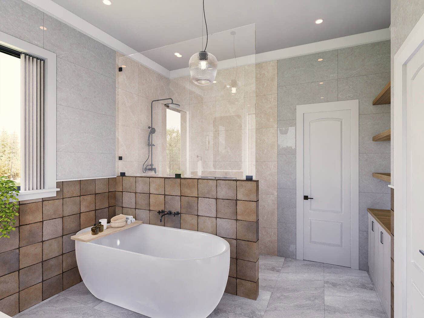 Bathroom of this 3-Bedroom,1801 Sq Ft Plan -198-1290