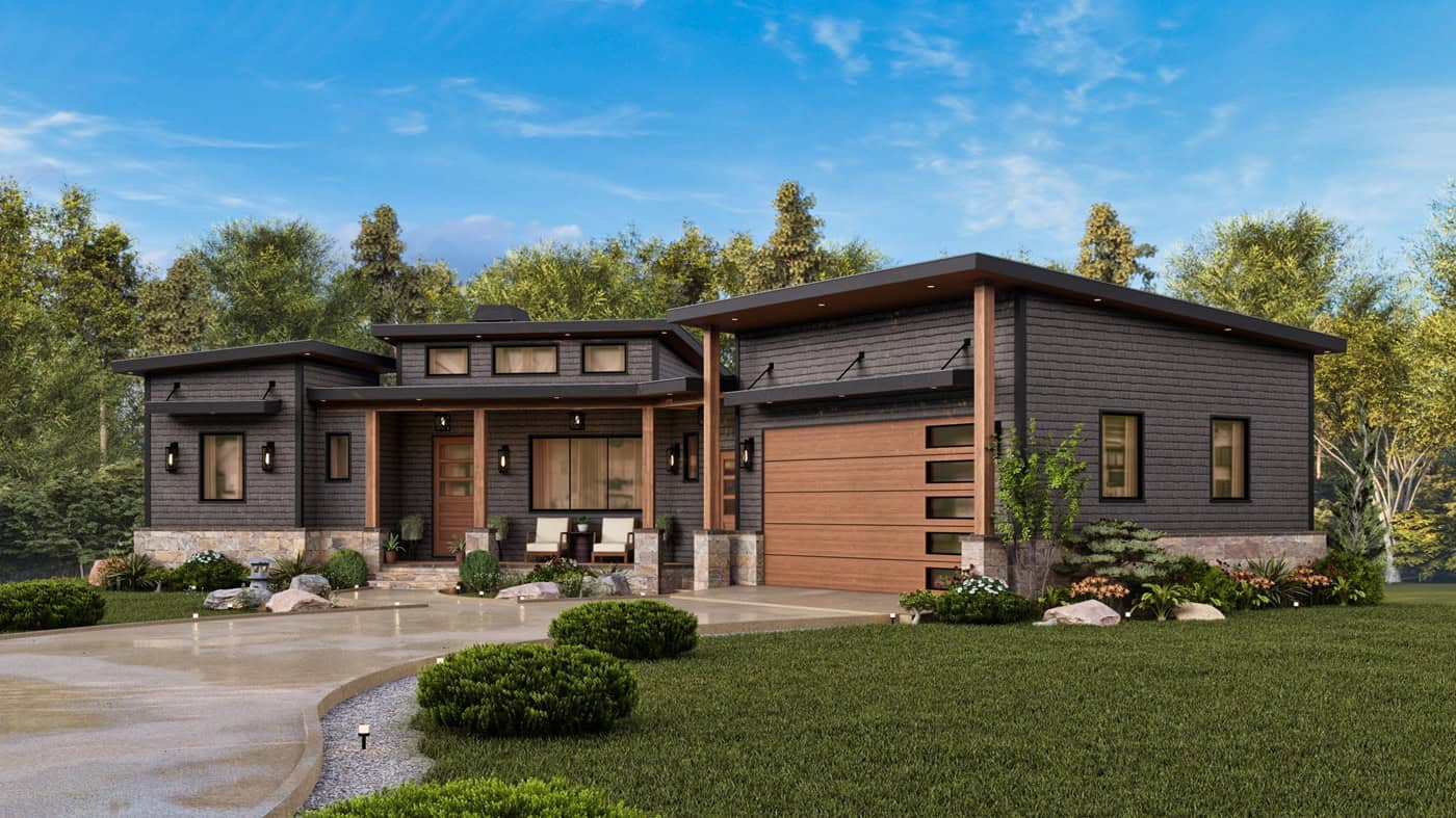 Home Exterior Photograph of this 3-Bedroom,1801 Sq Ft Plan -198-1291