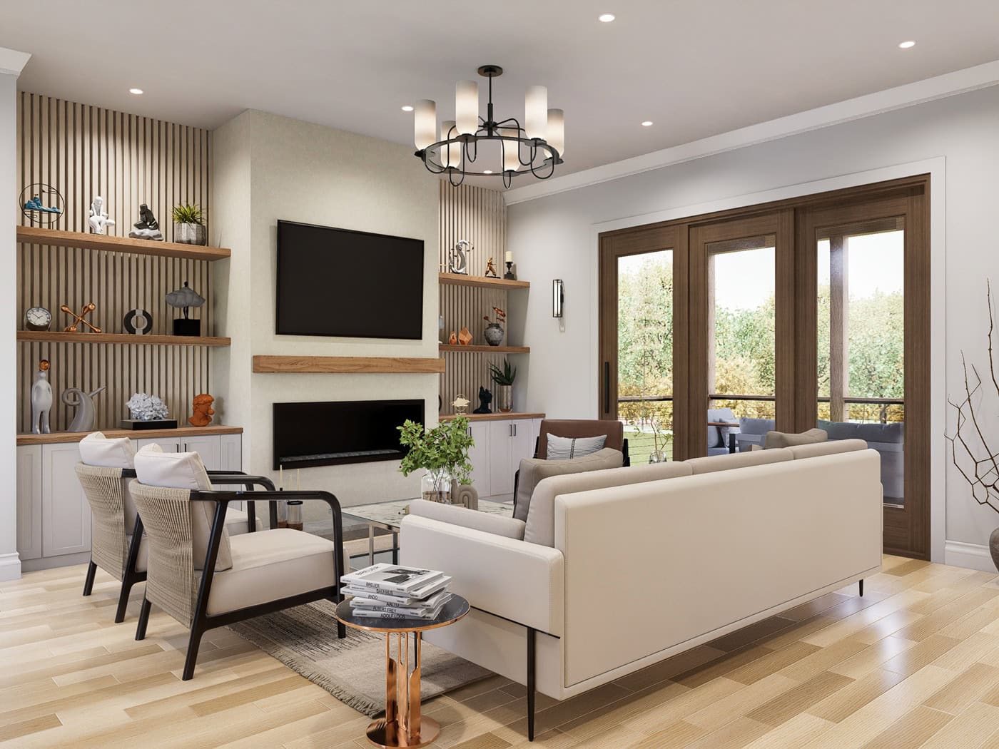 Family Room of this 3-Bedroom,1801 Sq Ft Plan -198-1291