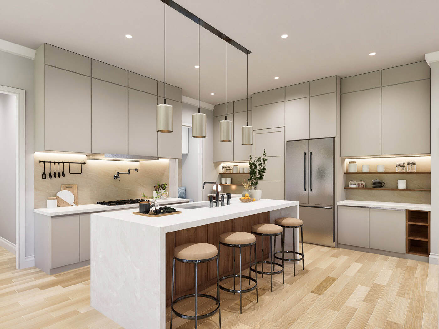 Kitchen of this 3-Bedroom,1801 Sq Ft Plan -198-1291