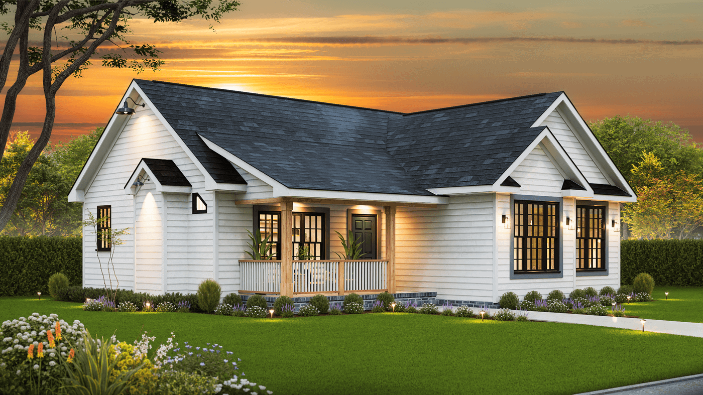 Right Side View of this 3-Bedroom,1334 Sq Ft Plan -198-1293