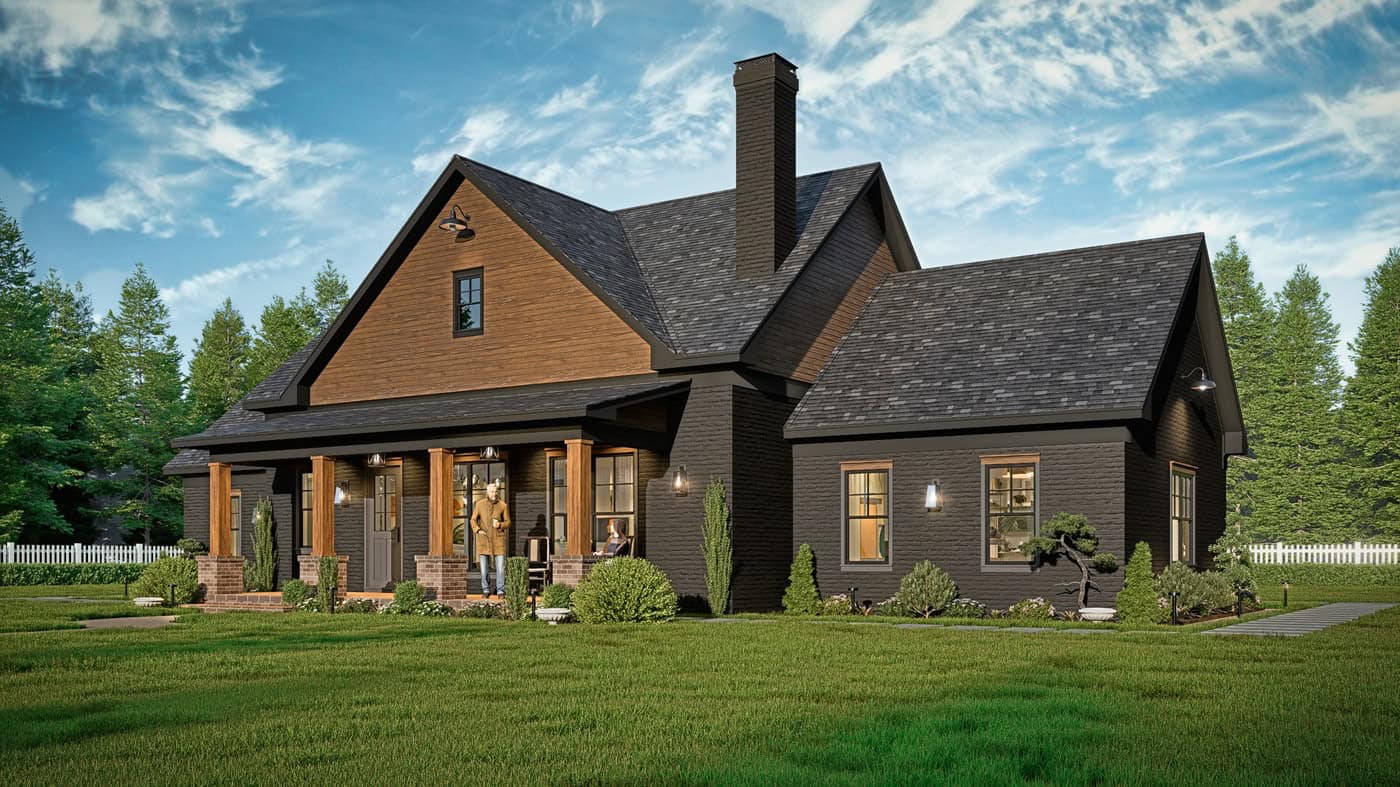 Right Side View of this 3-Bedroom,1682 Sq Ft Plan -198-1294