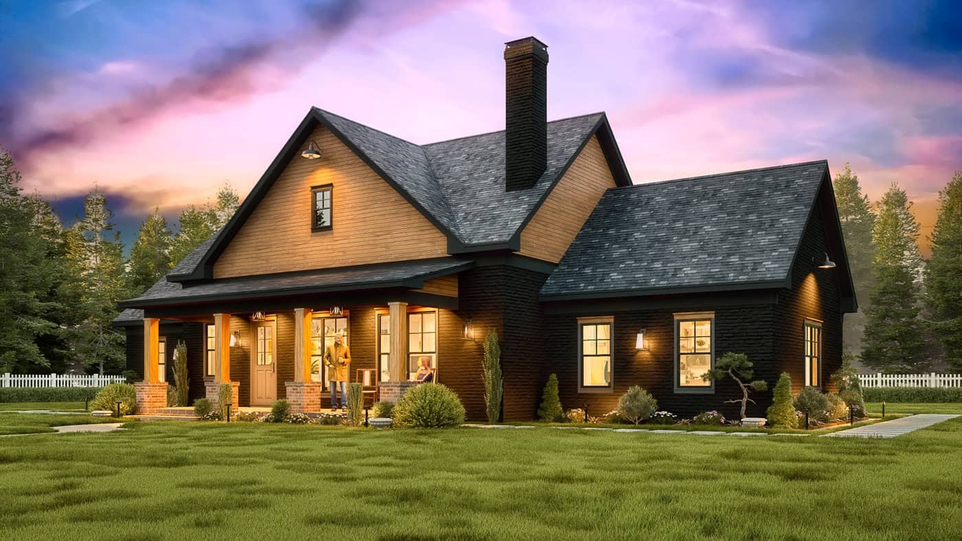 Right Side View of this 3-Bedroom,1682 Sq Ft Plan -198-1294
