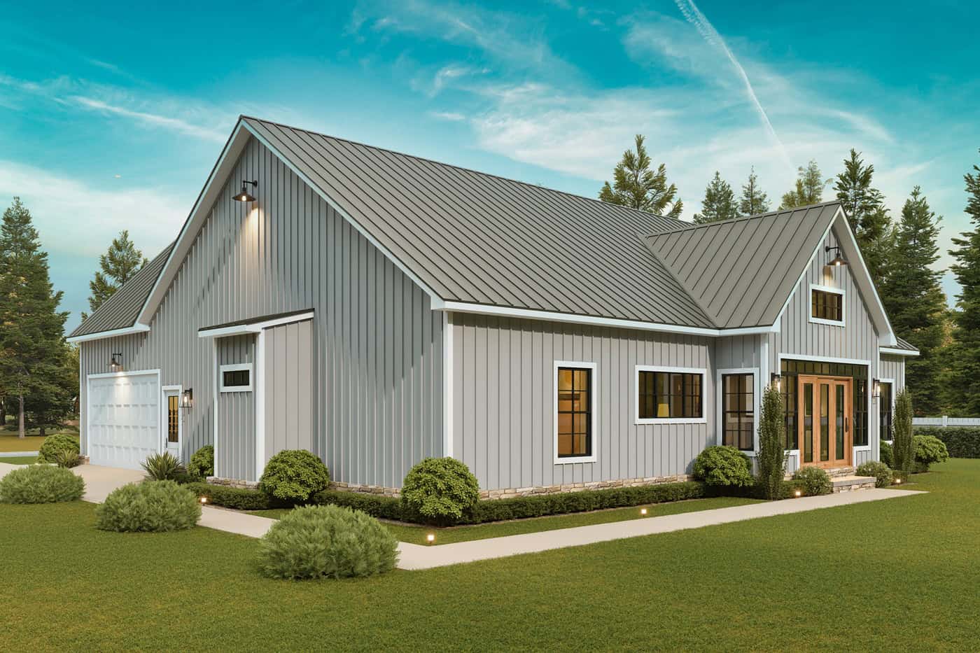 Right Side View of this 3-Bedroom,2361 Sq Ft Plan -198-1295
