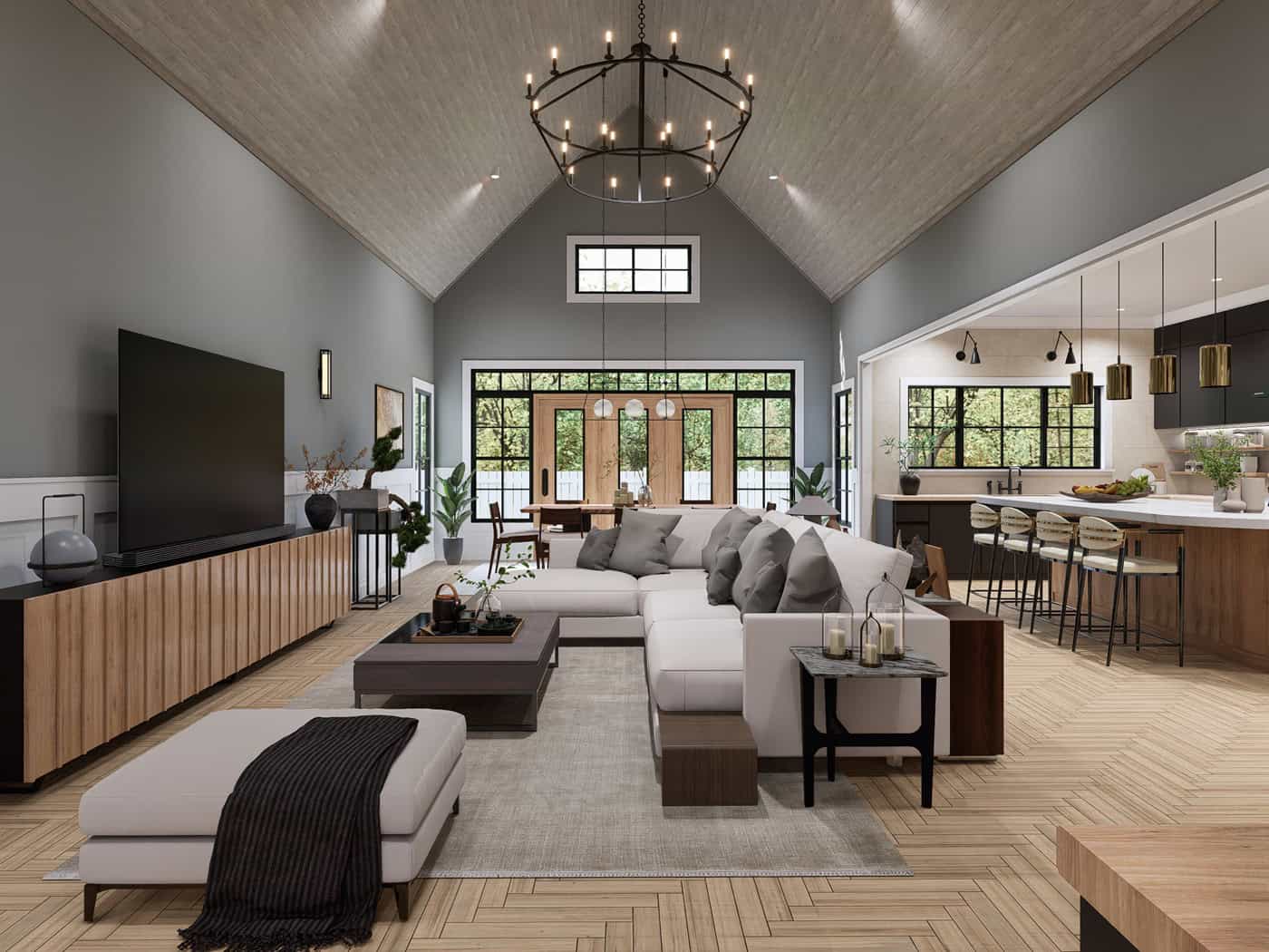 Family Room of this 3-Bedroom,2361 Sq Ft Plan -198-1295